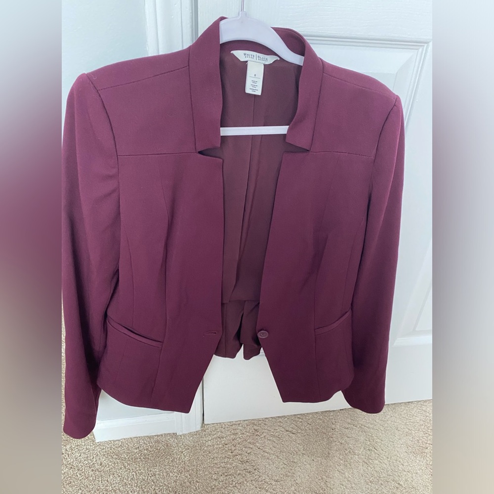 Blazer deep purple